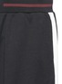 Detail View - Click To Enlarge - MC Q - Logo print mesh jersey shorts