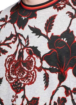 Detail View - Click To Enlarge - MC Q - Floral print cotton T-shirt