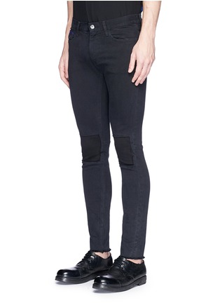 Front View - Click To Enlarge - 73088 - Repair patch skinny jeans