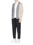 Figure View - Click To Enlarge - 73088 - Badge ombré effect cardigan