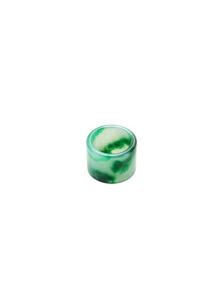 Main View - Click To Enlarge - SAMUEL KUNG - Arch' jadeite ring