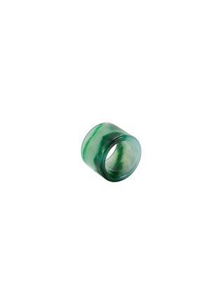 Figure View - Click To Enlarge - SAMUEL KUNG - Arch' jadeite ring