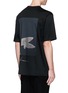 Back View - Click To Enlarge - SONG FOR THE MUTE - 'Beau' print oversized cotton T-shirt