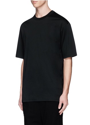 Front View - Click To Enlarge - SONG FOR THE MUTE - 'Beau' print oversized cotton T-shirt