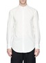 Main View - Click To Enlarge - SONG FOR THE MUTE - Mandarin collar cotton shirt
