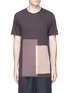 Main View - Click To Enlarge - ZIGGY CHEN - Bleached panel T-shirt