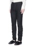 Front View - Click To Enlarge - ZIGGY CHEN - Ruched linen twill pants