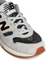 Detail View - Click To Enlarge - NEW BALANCE - '530 Floral Ink' print mesh suede sneakers
