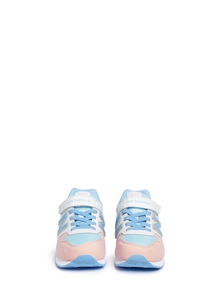 Figure View - Click To Enlarge - NEW BALANCE - '996' leather trim kids sneakers