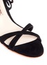 Detail View - Click To Enlarge - SOPHIA WEBSTER - 'Micah' angel wing appliqué suede sandals