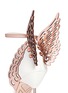 Detail View - Click To Enlarge - SOPHIA WEBSTER - 'Evangeline' 3D angel wing appliqué leather sandals