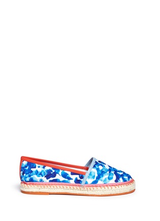 Main View - Click To Enlarge - SOPHIA WEBSTER - 'Juana Oceana' print canvas espadrilles