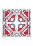 Main View - Click To Enlarge - ALEXANDER MCQUEEN - Logo snake tattoo print silk-modal scarf