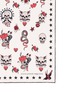 Detail View - Click To Enlarge - ALEXANDER MCQUEEN - Skull tattoo silk twill scarf