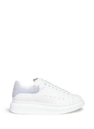 Main View - Click To Enlarge - ALEXANDER MCQUEEN - Chunky outsole leather sneakers