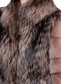 Detail View - Click To Enlarge - YVES SALOMON - Mink sleeve fox fur jacket