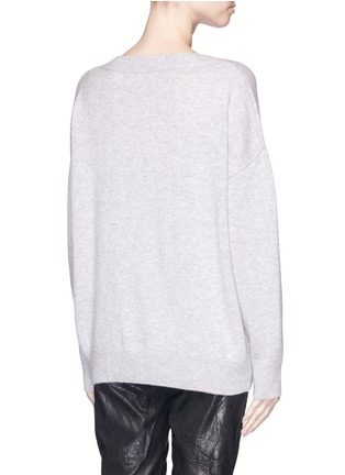 Back View - Click To Enlarge - FRAME - 'Le Boyfriend' cashmere sweater