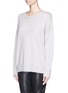 Front View - Click To Enlarge - FRAME - 'Le Boyfriend' cashmere sweater