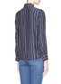 Back View - Click To Enlarge - FRAME - 'Le Classic' stripe silk shirt