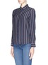 Front View - Click To Enlarge - FRAME - 'Le Classic' stripe silk shirt