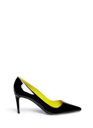 Main View - Click To Enlarge - RENÉ CAOVILLA - Point toe patent leather pumps