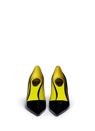 Figure View - Click To Enlarge - RENÉ CAOVILLA - Point toe patent leather pumps