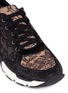 Detail View - Click To Enlarge - RENÉ CAOVILLA - Strass pavé lace sneakers