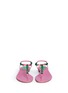 Figure View - Click To Enlarge - RENÉ CAOVILLA - Strass border faux pearl T-strap sandals