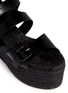 Detail View - Click To Enlarge - PIERRE HARDY - Leather espadrille platform sandals