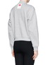 Back View - Click To Enlarge - T BY ALEXANDER WANG - Fleece lined bonded jersey bomber jacket