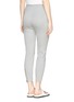 Back View - Click To Enlarge - T BY ALEXANDER WANG - Zip stretch piqué long johns