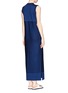 Back View - Click To Enlarge - T BY ALEXANDER WANG - Ribbed cotton-rayon dress