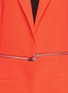 Detail View - Click To Enlarge - T BY ALEXANDER WANG - Zip waist crepe blazer