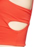 Detail View - Click To Enlarge - T BY ALEXANDER WANG - Bandeau interior ponte knit cropped top