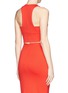 Back View - Click To Enlarge - T BY ALEXANDER WANG - Bandeau interior ponte knit cropped top