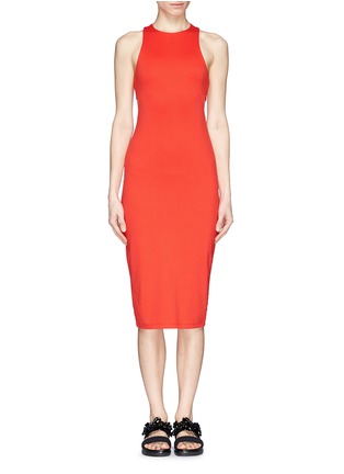 Main View - Click To Enlarge - T BY ALEXANDER WANG - Bandeau interior ponte knit dress