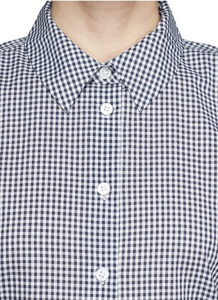 Detail View - Click To Enlarge - EQUIPMENT - 'Colleen' gingham check poplin shirt