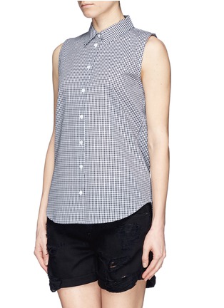 Front View - Click To Enlarge - EQUIPMENT - 'Colleen' gingham check poplin shirt