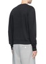 Back View - Click To Enlarge - ACNE STUDIOS - 'Casey' slogan print cotton sweater