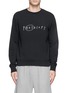 Main View - Click To Enlarge - ACNE STUDIOS - 'Casey' slogan print cotton sweater