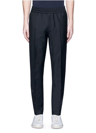 Main View - Click To Enlarge - ACNE STUDIOS - 'Ryder' stretch waist wool-mohair pants