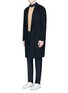 Figure View - Click To Enlarge - ACNE STUDIOS - 'Ryder' stretch waist wool-mohair pants