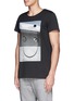 Front View - Click To Enlarge - ACNE STUDIOS - Smile photograph print T-shirt