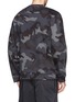 Back View - Click To Enlarge - VALENTINO GARAVANI - Camouflage French terry sweatshirt