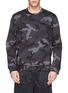 Main View - Click To Enlarge - VALENTINO GARAVANI - Camouflage French terry sweatshirt