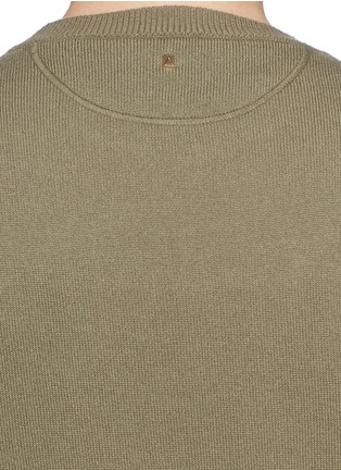 Detail View - Click To Enlarge - VALENTINO GARAVANI - Camouflage cashmere sweater
