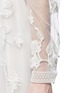 Detail View - Click To Enlarge - VALENTINO GARAVANI - Flower embellished tulle gown