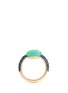 Detail View - Click To Enlarge - POMELLATO - 'Capri' Chrysoprase and sapphire rose gold ring
