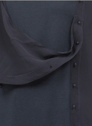 Detail View - Click To Enlarge - 3.1 PHILLIP LIM - Twisted placket top
