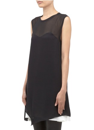 Front View - Click To Enlarge - 3.1 PHILLIP LIM - Trompe l'oeil layered dress